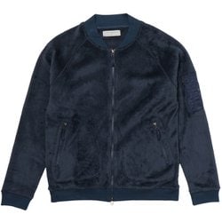 ハイロフトフリースのリブジャケット ユニセックス フリース アオニビ（A28） サイズ四（Lサイズ） 021105