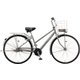 シティサイクル アルベルト ロイヤル 27インチ T.Xチタニウムシルバー ABR7S6 1D63MA0