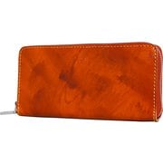 長財布 姫路レザー オレンジ BS-9114
