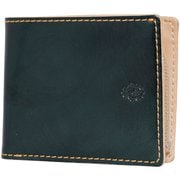 二つ折り財布 姫路レザー グリーン BS-9115