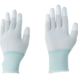 AP PUクール手袋オーバーロック指先L 10双入り 2-2132-02