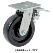 24番キャスター 自在車(ブレーキ付)プラスカイト車輪付 Φ150mm 24PKB-150