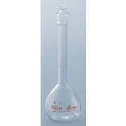 メスフラスコ 白100ml（ONE） 1-8564-06