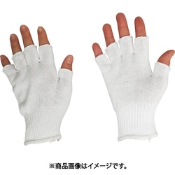 5本指出し手袋すべり止めなし12双 2140-12