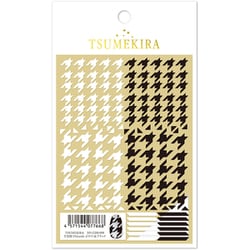 千鳥格子Grande ホワイト＆ブラック NN-CDR-008