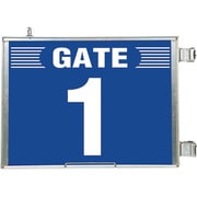 突出し式ゲート標識 GATE1セット 305-81