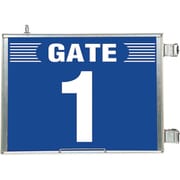 突出し式ゲート標識 GATE1セット 305-81
