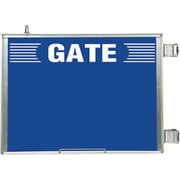 突出し式ゲート標識 GATE セット 305-85