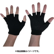 のびのびマジック手袋指切（ボツ付）黒 371530
