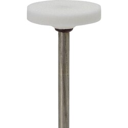 軸付砥石 10本入 平型 Φ19×3×軸Φ3 WA ＃120 42537