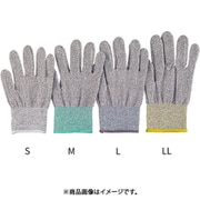 アズツール耐切創手袋(レベル5・コート無)Mサイズ 緑 4-3164-03
