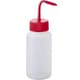 洗浄瓶カラフルバリエ広口レッド500ml 4-5668-02