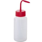 洗浄瓶カラフルバリエ広口レッド500ml 4-5668-02