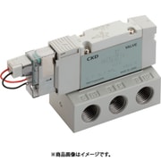 電磁弁 パイロット式5ポート弁 ベース配管 4GB210R-08-E2-3