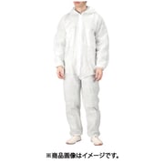 不織布つなぎ服 白 LL 5000-01-LL