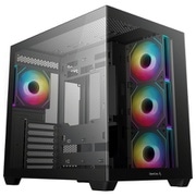 CG530 4F デュアルチャンバー ミドルタワー型 ATX PCケース ブラック R-CG530-BKADA4-G-1