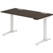 Swift Lite(スイフトライト) 天板:プライズウッドダーク/脚:ホワイト【スラントエッジタイプ インジケーター有 140×70cm】※お客様組み立て品/受注生産品 3S2EMH MBL4