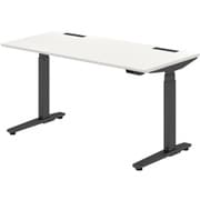 Swift Lite(スイフトライト) 天板:ホワイト/脚:ブラック【スラントエッジタイプ インジケーター有 140×70cm】※お客様組み立て品/受注生産品 3S2EMH MY11