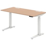 Swift Lite(スイフトライト) 天板:ネオウッドライト/脚:ホワイト【スラントエッジタイプ インジケーター有 140×70cm】※お客様組み立て品/受注生産品 3S2EMH MY32