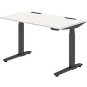 Swift Lite（スイフトライト） 天板：ホワイト/脚：ブラック【スラントエッジタイプ インジケーター有 120×70cm】※お客様組み立て品/受注生産品 3S2EMJ MY11