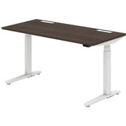 Swift Lite（スイフトライト） 天板：プライズウッドダーク/脚：ホワイト【スラントエッジタイプ インジケーター無 140×70cm】※お客様組み立て品/受注生産品 3S2EWH MBL4