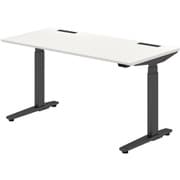 Swift Lite（スイフトライト） 天板：ホワイト/脚：ブラック【スラントエッジタイプ インジケーター無 140×70cm】※お客様組み立て品/受注生産品 3S2EWH MY11