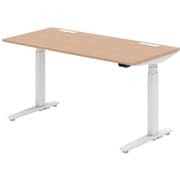 Swift Lite（スイフトライト） 天板：ネオウッドライト/脚：ホワイト【スラントエッジタイプ インジケーター無 140×70cm】※お客様組み立て品/受注生産品 3S2EWH MY32