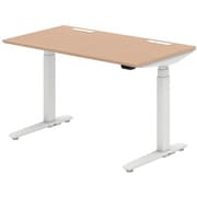 Swift Lite（スイフトライト） 天板：ネオウッドライト/脚：ホワイト【スラントエッジタイプ インジケーター無 120×70cm】※お客様組み立て品/受注生産品 3S2EWJ MY32