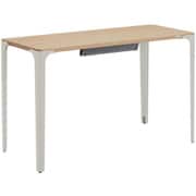 Parabel（パラベル デスク） 天板：オークナチュラル/脚：ライトグレージュ【無垢材天板仕様 120×50cm】※お客様組み立て品/受注生産品 8TPD2A WF29