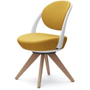 【完成品】Parabel（パラベル） イエロー【カバーリングタイプ 木8本脚ナチュラル ホワイトボディ】※受注生産品 8CBAYY FXW7