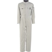 T/C長袖つなぎ服 アイスホワイト M 6609-02-M