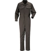 TC長袖つなぎ服 ブラウン L 6709-17-L