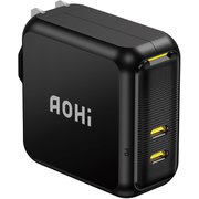 MAGCUBE PRO PD 急速充電器 100W USB-C×2 ブラック RE-JEMP100BL1