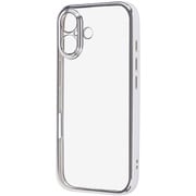 iPhone 17用 ソフトケース 精密設計 フレームメッキ シルバー RT-P52PFC2/SVM