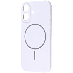 iPhone 17用 ハードケース スリムフィット 0.6mm +マグネット充電対応 ホワイト RT-P52PMS/W