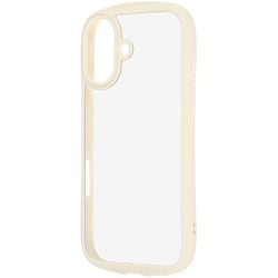 iPhone 17用 ハイブリッドタフケース Puffull +レンズガードリング ミルクホワイト RT-P52CMD1/MLW