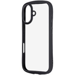 iPhone 17用 ハイブリッドガラスケース Puffull 10H +レンズガードリング ブラック RT-P52CMD3/B