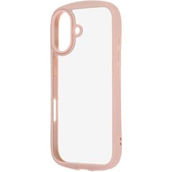 iPhone 17用 ハイブリッドガラスケース Puffull 10H +レンズガードリング ピンク RT-P52CMD3/P