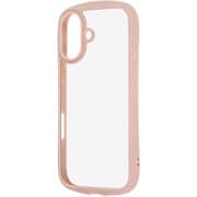 iPhone 17用 ハイブリッドガラスケース Puffull 10H +レンズガードリング ピンク RT-P52CMD3/P