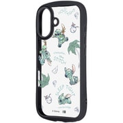 iPhone 17用 ディズニー Puffull 衝撃吸収 バンパー ハイブリッドケース いろんなスティッチ2 RC-DP52CMD2B/ST29