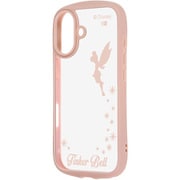 iPhone 17用 ディズニー Puffull 衝撃吸収 バンパー ハイブリッドケース ティンカー・ベル RC-DP52CMD2P/PP3