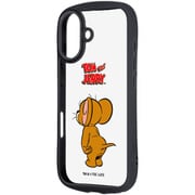 iPhone 17用 トムとジェリー Puffull 衝撃吸収 バンパー ハイブリッドケース ジェリー_スタンダード_3 RC-WP52CMD2B/JRA4