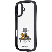 iPhone 17用 トムとジェリー Puffull 衝撃吸収 バンパー ハイブリッドケース ハンマー_4 RC-WP52CMD2B/TJ95