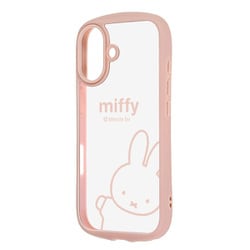 iPhone 17用 ミッフィー Puffull 衝撃吸収 バンパー ハイブリッドケース ミッフィー RC-BP52CMD2/MF77