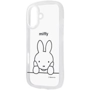 iPhone 17用 ミッフィー Puffull 衝撃吸収 バンパー ハイブリッドケース ミッフィー/スタンダード4 RC-BP52CMD2/MFA4