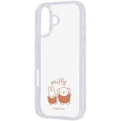 iPhone 17用 ミッフィー 耐衝撃 ハイブリッドケース ミッフィーとボリス RC-BP52UC4/MF2M