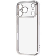 iPhone 17 Pro用 ソフトケース 精密設計 フレームメッキ シルバー RT-P53PFC2/SVM