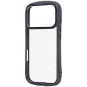iPhone 17 Pro用 ハイブリッドタフケース Puffull ＋レンズガードリング ブラック RT-P53CMD1/B