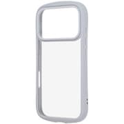 iPhone 17 Pro用 ハイブリッドタフケース Puffull ＋レンズガードリング グレー RT-P53CMD1/GR