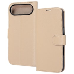 iPhone Air用 手帳型レザーケース シンプル マグネット ベージュ RT-P54ELC1/BE